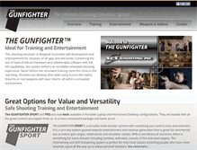 Tablet Screenshot of gunfightersimulator.com